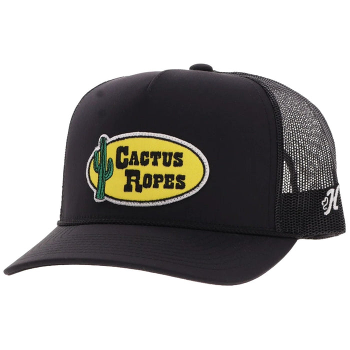 Cactus Ropes Trucker Black Cap