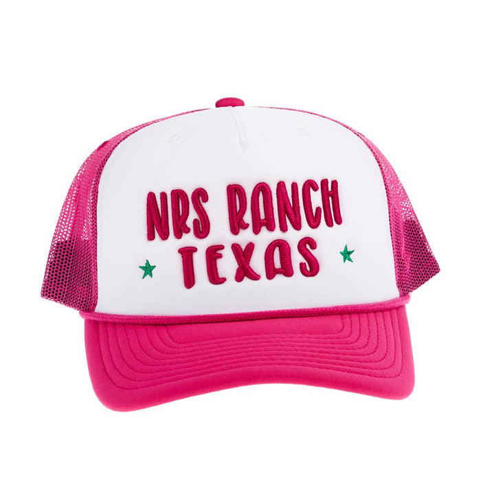 NRS Ranch Pink & White Foam Cap