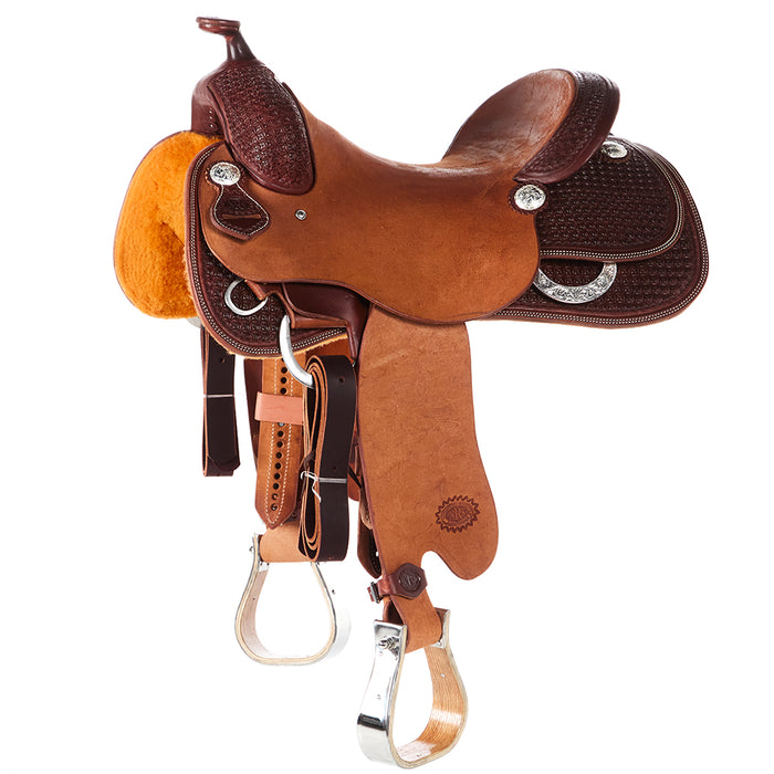 Heavy Oil 1/2 Breed Templar Training Pleasure Saddle