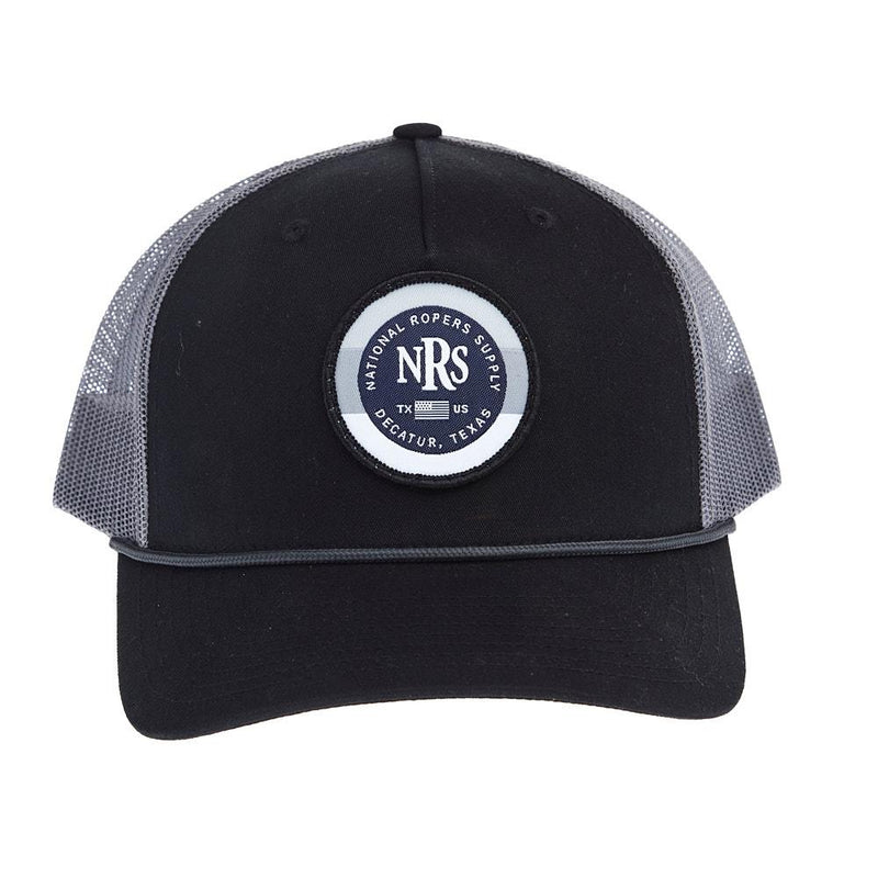 Decatur, Texas Black & Charcoal Round Logo Cap