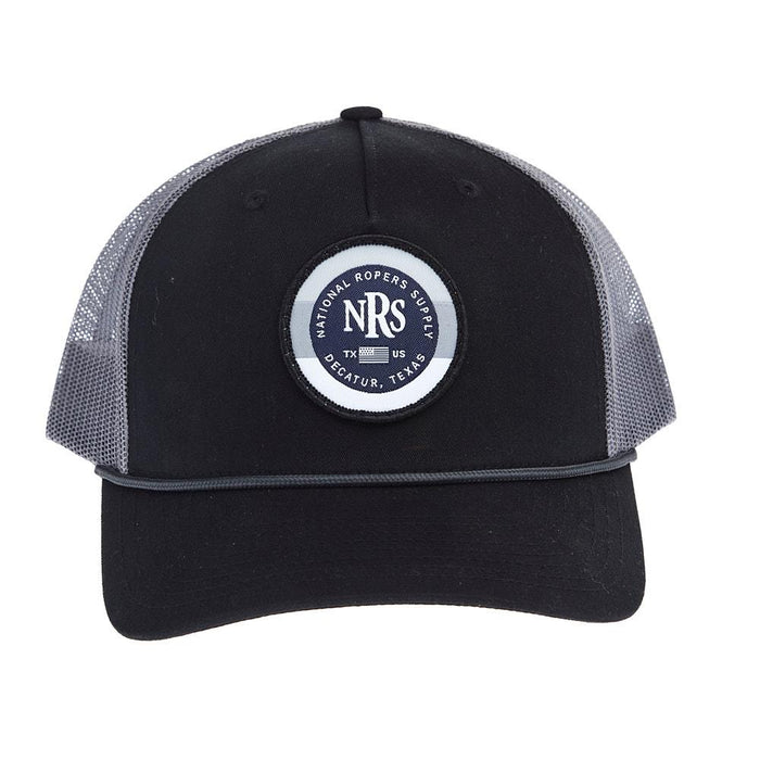 Decatur, Texas Black & Charcoal Round Logo Cap