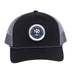 Decatur, Texas Black & Charcoal Round Logo Cap