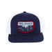 Decatur Ranch Bull Logo Navy & White Cap
