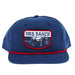 Decatur Ranch Bull Logo Navy & Red Rope Cap