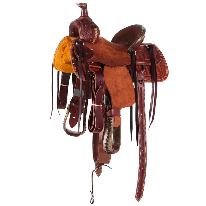1/2 Breed Geo Stamp Kid Ranch Saddle