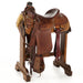 Used 14.5in 5/8 Breed Basket Stamp Team Roper
