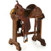 Used 14in 7/8 Floral Flex Tree Barrel Saddle