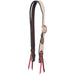 Deadwood Roughout Tooled Slit Ear Headstall