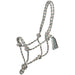 Cream Grey Brown Blue Mecate Rope Halter