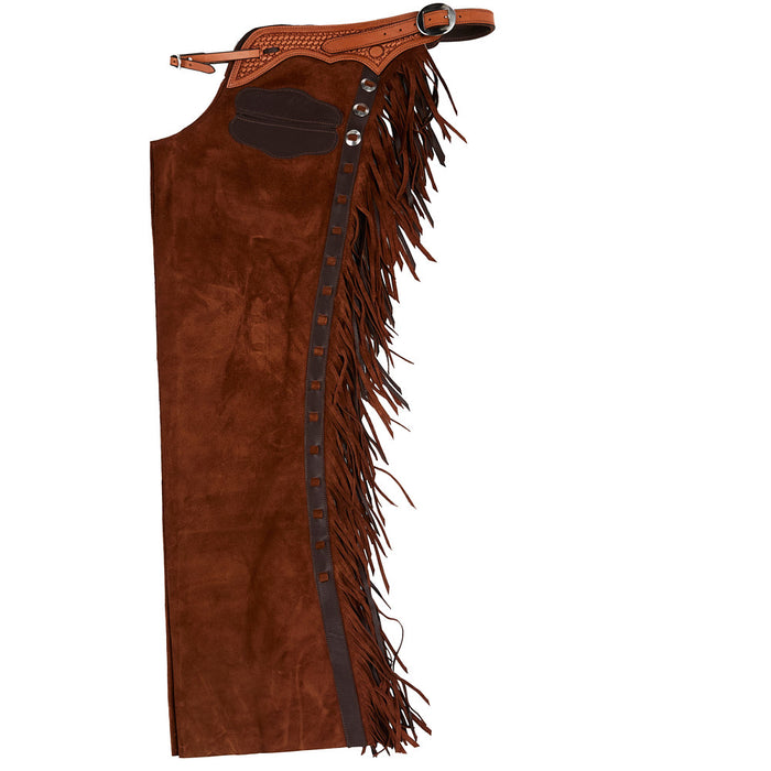 Rust and Chocolate Lace Large Chaps