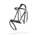 Padded Jumper Bridle with Removable Flash & Rubber Reins