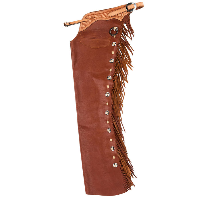 Rust and Cream Lace Extra Small Chaps