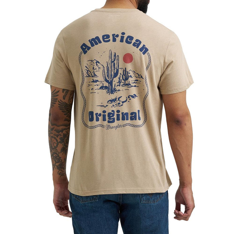 Men's American Original Trench Coat Tee Shirt