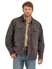 Men's Western Lined Zip Barn Coat