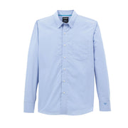 Men's Cody Johnson Long Sleeve Button Down Sky Pinstripe Shirt
