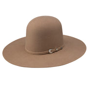 Youth Pecan Brockton Open Crown 4 1/4in Brim Hat
