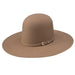Youth Pecan Brockton Open Crown 4 1/4in Brim Hat