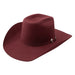 Cody Johnson 3X Burgundy Thunder Hill 4.25in Brim Hat