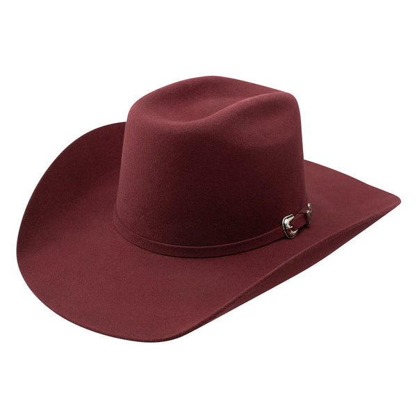 Resistol Cody Johnson 3X Burgundy Thunder Hill 4.25in Brim Hat — NRS