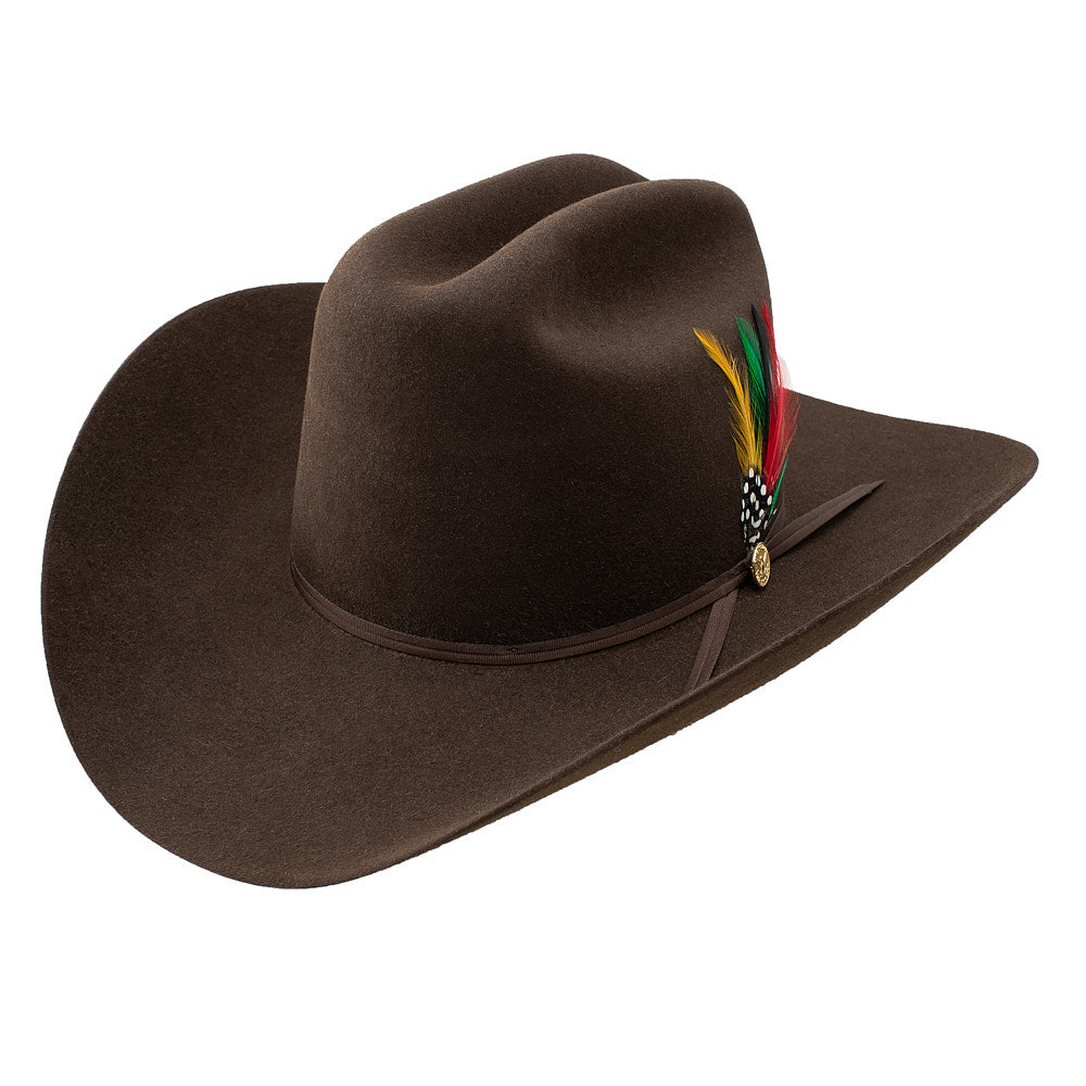 Stetson Hats 160th Anniversary 6X Chocolate Rancher 4in Brim — NRS