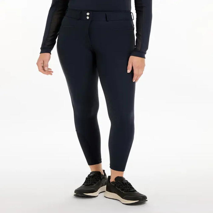 Isabelle Knee Grip Navy Breeches
