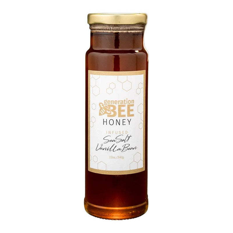 Sea Salt Vanilla Bean 12oz Honey