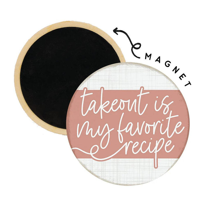 Favorite Recipe Fridge Magnet