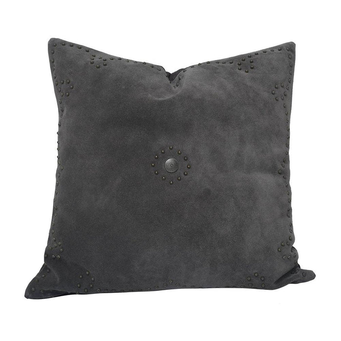 Antique Suede Gray Pillow