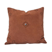Antique Suede Pillow Tobacco