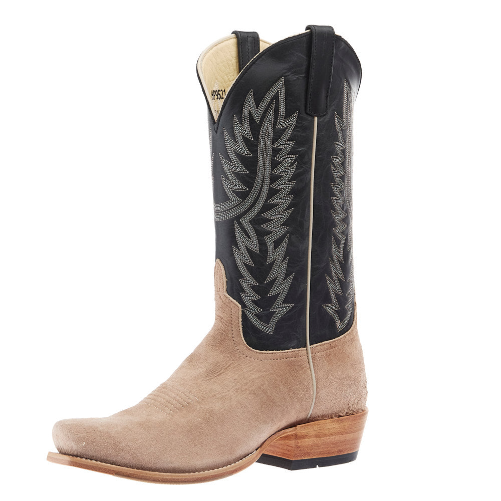 Horse Power Top Hand Men`s Tan Vintage Smooth Ostrich Reversed