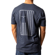 Men's Midnight Navy Patched Tee Shirt