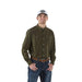Men's Green Core Long Sleeve Snap Shirt