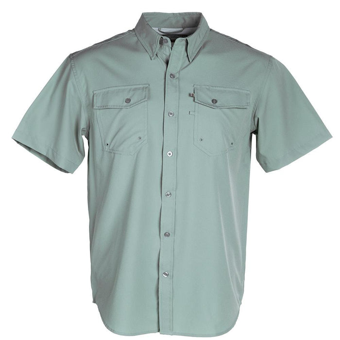 Men's Seafoam Short Sleeve Waffle Shirt