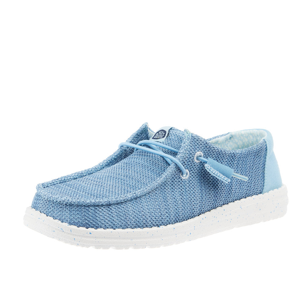 ローザ Hey Dude Women`s Blue Breeze Wendy Stretch Sox Casual