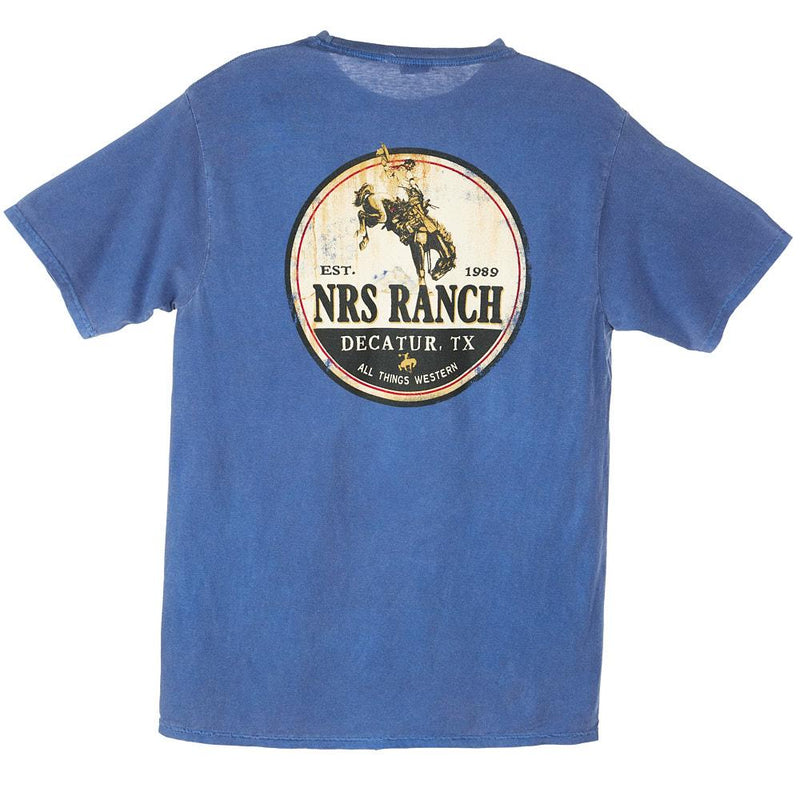 Bucking Horse Pacific Blue Tee Shirt