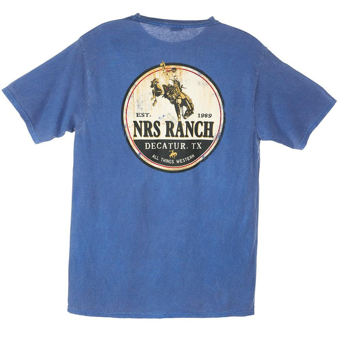 Bucking Horse Pacific Blue Tee Shirt