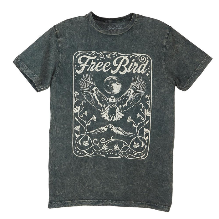 Free Bird Stone Grey Tee Shirt