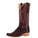 Men's Chocolate Roughout Deer Vamp 13in Volcanic Red Top