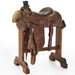 Used 14in Full Oak Leaf Tooled Team Roper