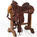 Used 17in Chocolate Roughout Team Roper