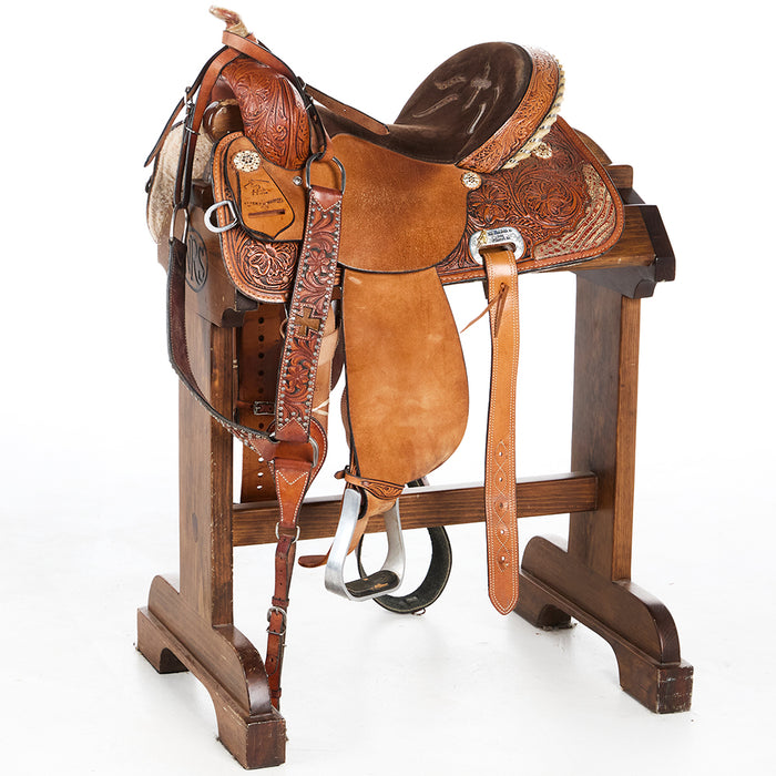 Used 14.5in High Horse Barrel Saddle