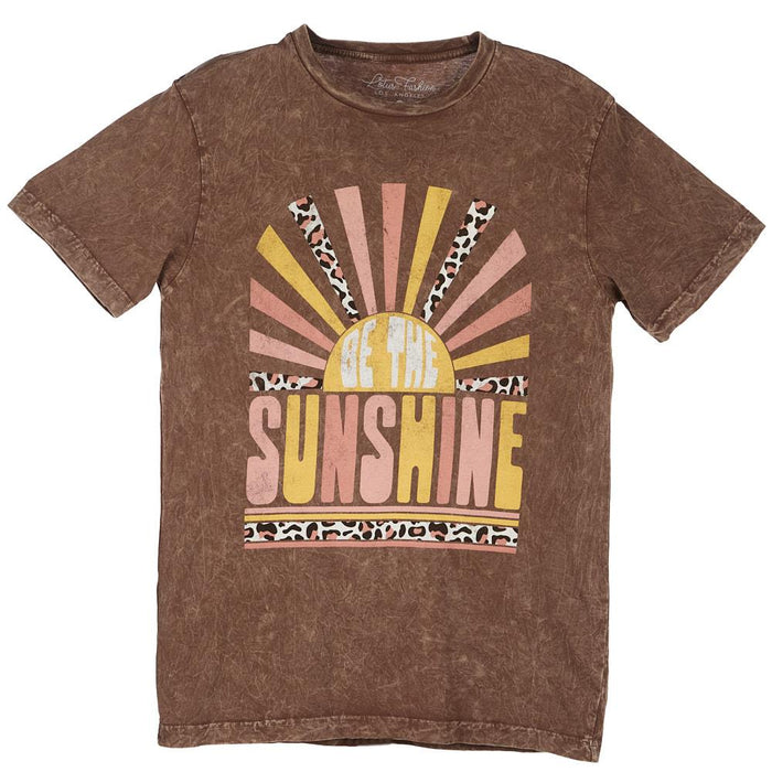 Women's Be The Sunshine Mocha Tee Shirt