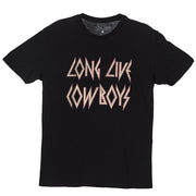 Women's Long Live Cowboys Black Tee Shirt