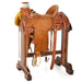 Used 16in 1/2 Breed Combo Tooled Wade Saddle