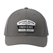 Men's Grey Western Brand Cap