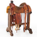 Used 15.5in 1/8 Breed Floral Ranch Roper