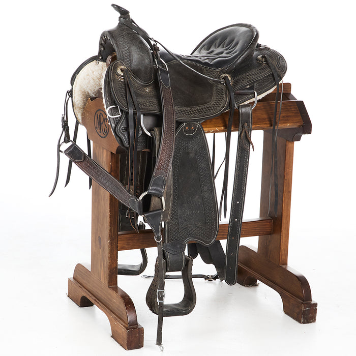 Used 16in Mini Basket Pleasure Saddle