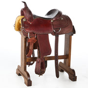 Used 15.5in Waffle Stamp Pleasure Saddle