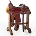 Used 15.5in Waffle Stamp Pleasure Saddle