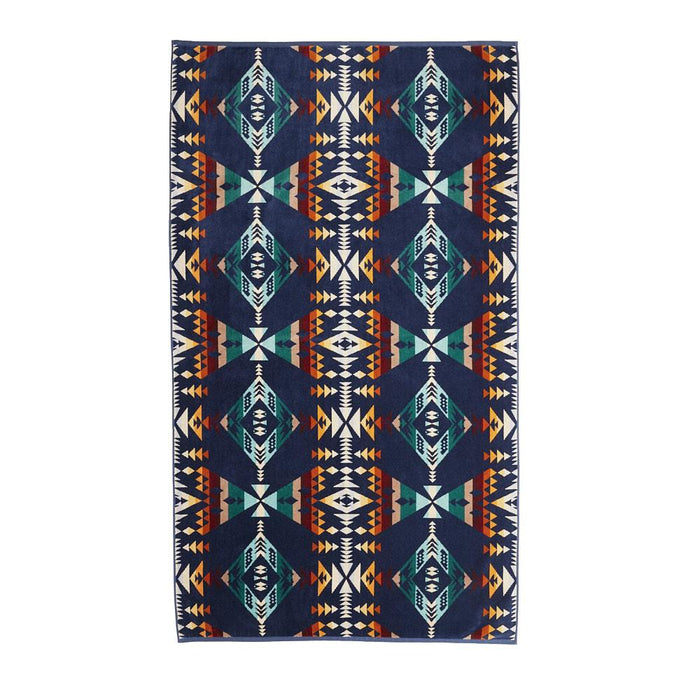 Diamond Peak Oversized Jacquard Spa Towel